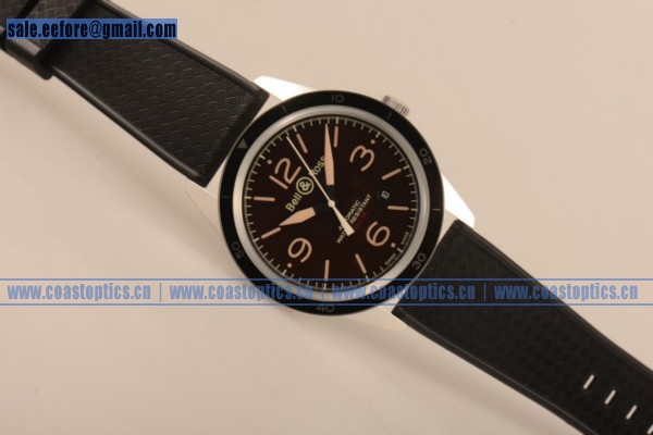 Best Replica Bell&Ross BR 123 FALCON Watch Steel BR 123 - Click Image to Close